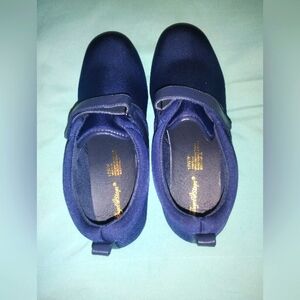 💙 NWOT Womens Navy Blue Velcro Straps 10W Comfortable Angel Steps Nurse Shoes